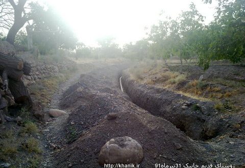 انسداد ۵ ماهه تنها مسیر ماشین رو روستای قدیم