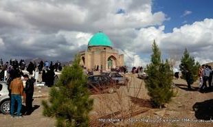 فیلمی از موقعیت امام زاده سلطان کریمشاه روستای خانیک خرداد۱۳۸۹