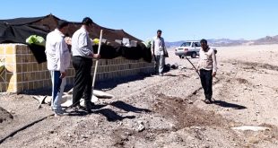 آماده سازی نوروزگاه جهت استراحت مسافران