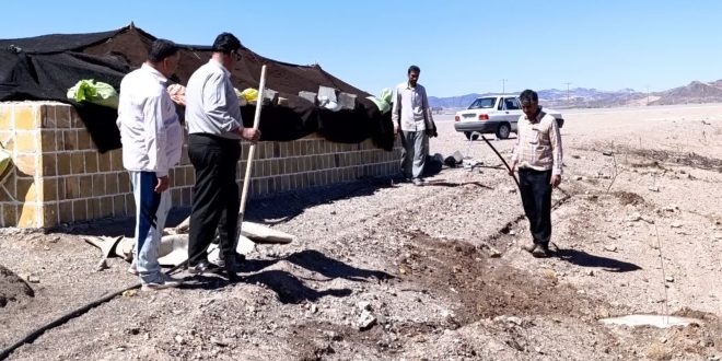 آماده سازی نوروزگاه جهت استراحت مسافران