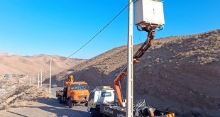 برق رسانی به امامزاده و گلزار شهدا