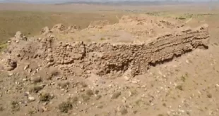 تصاویری هوایی از قلعه خانیک