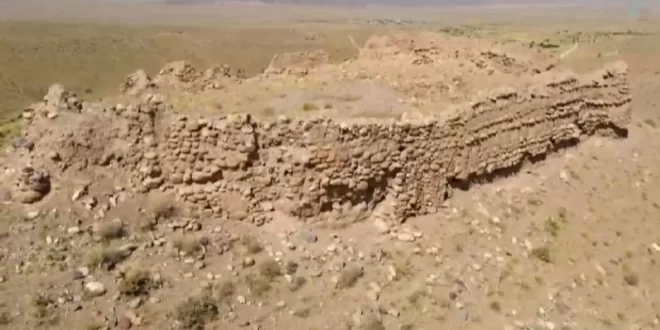 تصاویری هوایی از قلعه خانیک